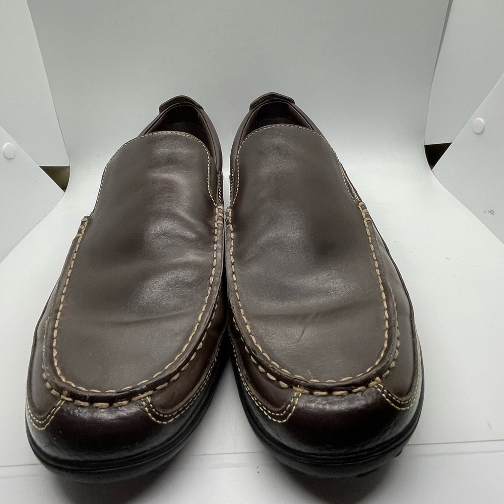 New No Box Cole Hahn Tucker Venetian Men size 11.5 M Casual Coffee Brown - Picture 5 of 7